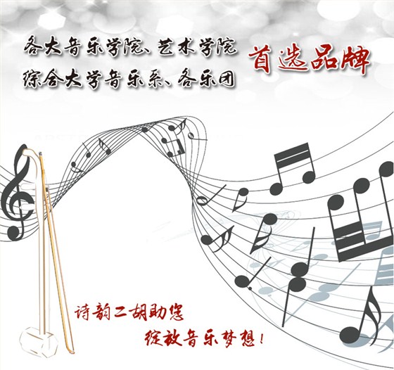 诗韵二胡厂家合作音乐学院